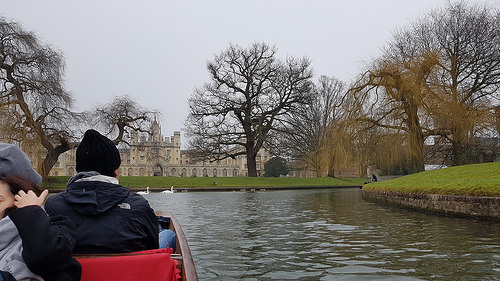 Punting at Cambridge