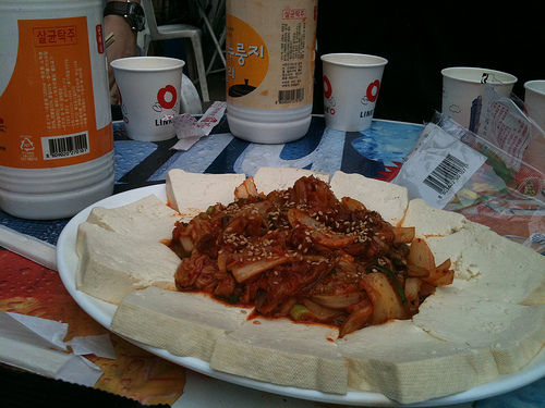 Makgeolli Drinking, May 28, 2010
