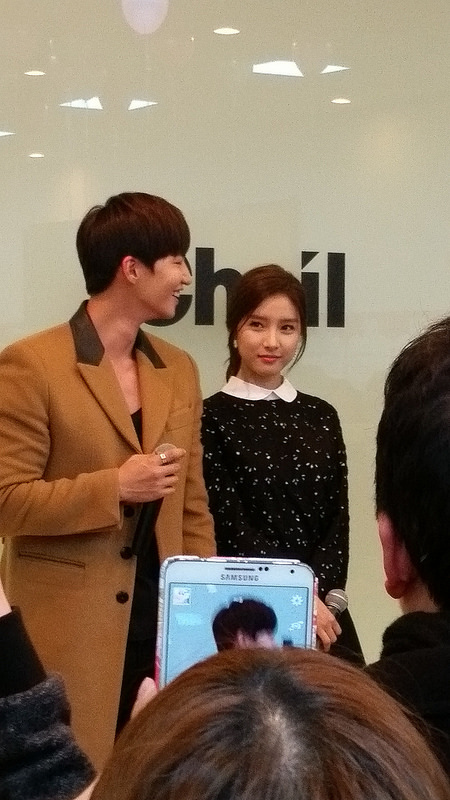 회사 바자회에 온 우결 ‘소림커플’