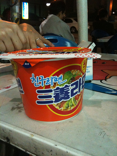 Makgeolli Drinking, May 28, 2010