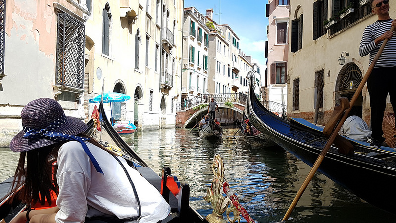 2017 이탈리아 가족여행 Day9-2: 베니스&nbsp;곤돌라