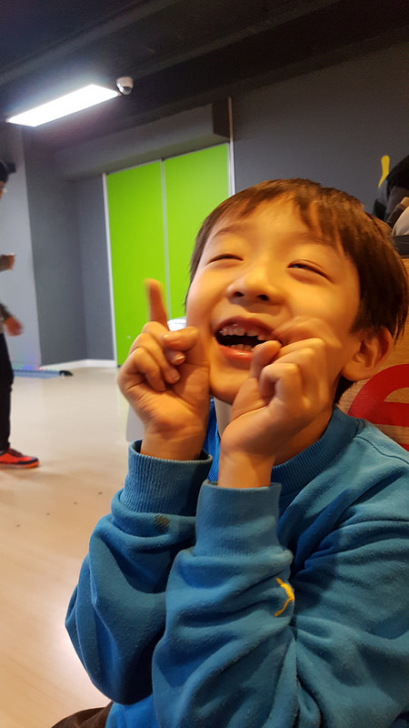 Family bowling day at East Seoul Grand Bowling Center