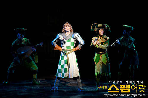 Musical Spamalot Dress Rehearsal