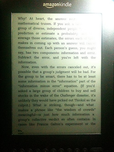 Lighted Kindle cover