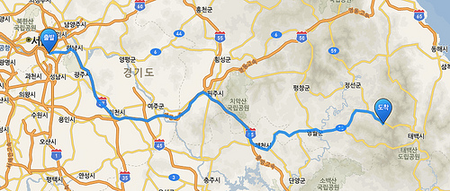 Way to Gangwon Land