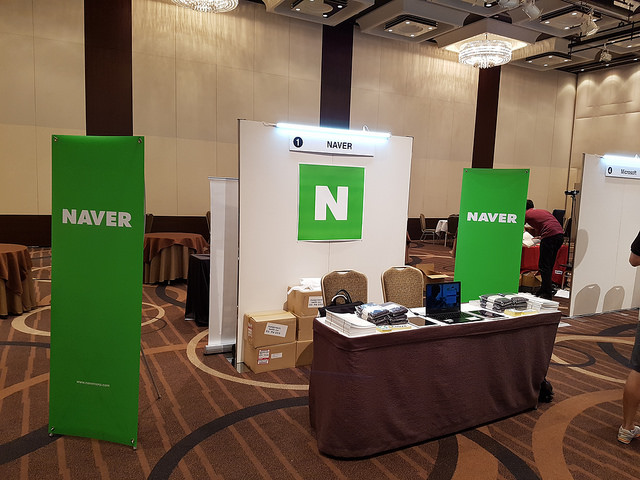 Sigir2017 exhibition, Naver