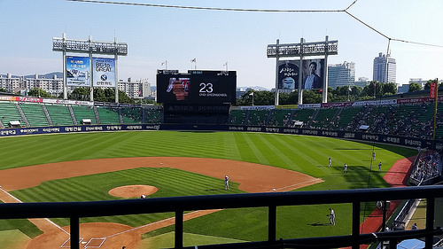 SK vs LG @ Jamsil Ball Park