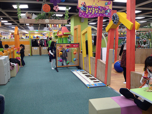Kids' Cafe 상상노리 in Homeplus, Jamsil