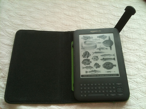 Lighted Kindle cover