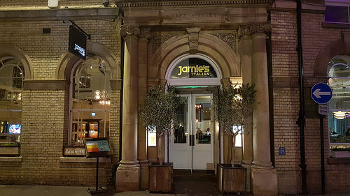 Jamie's Italian @ Cambridge, UK