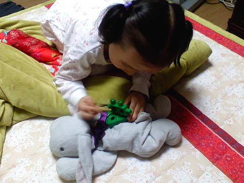 이용이를 고치는 가현이