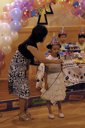 Gahyun's birthday party at Kids College