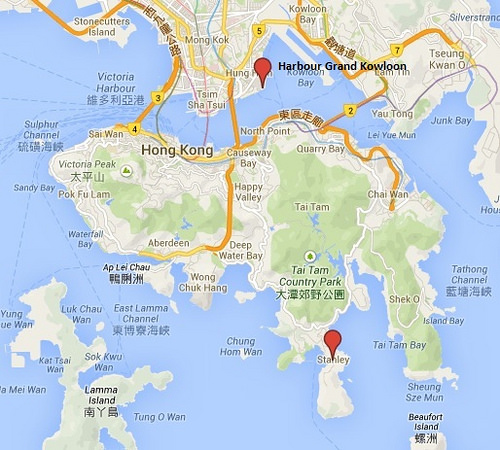 HK map