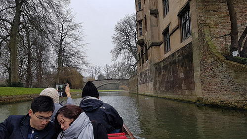 Punting at Cambridge