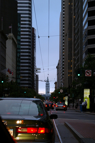 A drive thru San Francisco