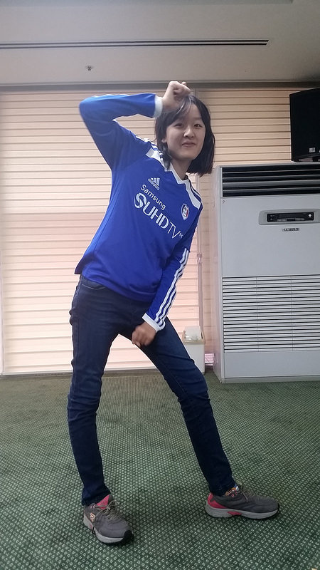 Pohang @ Suwon (my kids participated player-escort)