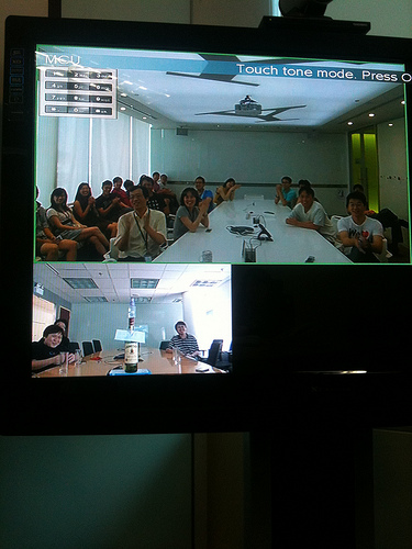 Video farewell party for me