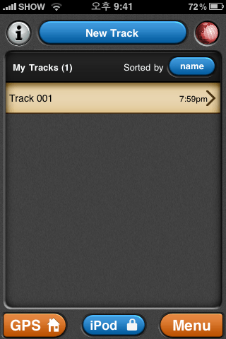 Motion-X GPS Lite for iPhone