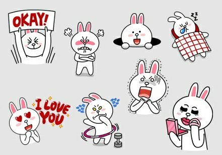 Cony Stickers