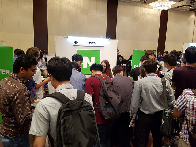 Sigir2017 exhibition, Naver